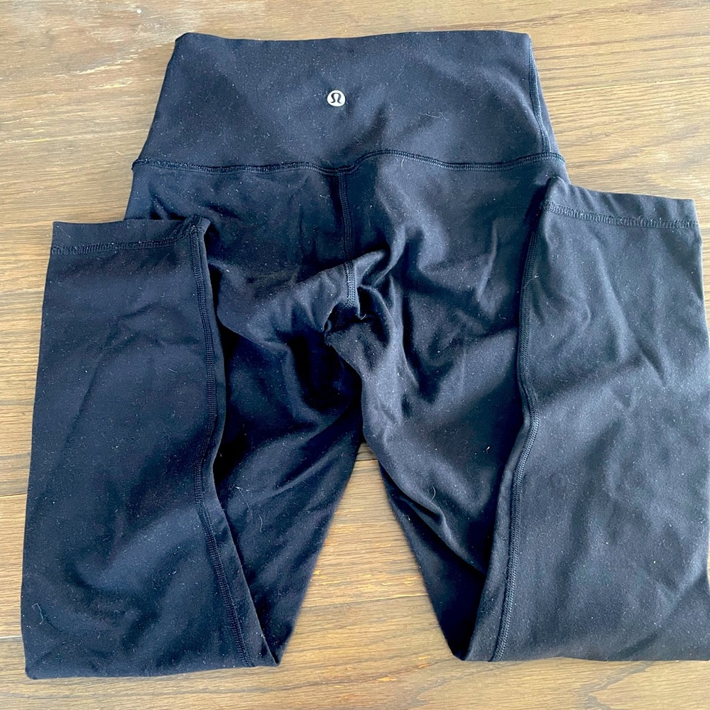 LULULEMON Black Leggings 6